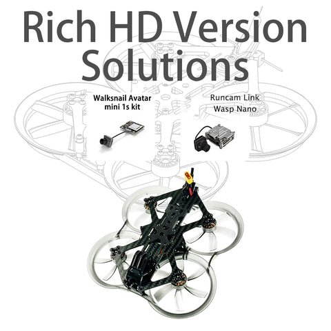 DarwinFPV CineApe 25 Cinematic Whoop FPV Drone - Analog PNP 11 - DarwinFPV