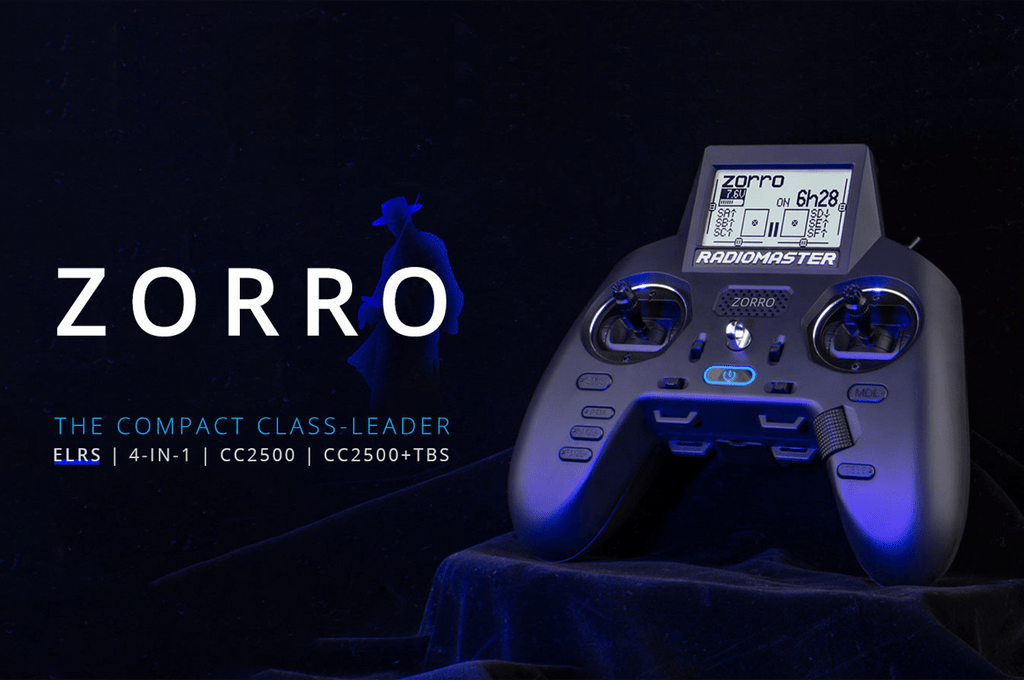 RadioMaster RC Zorro Radio Controller (M2) - ELRS 7 Zorro radio controller