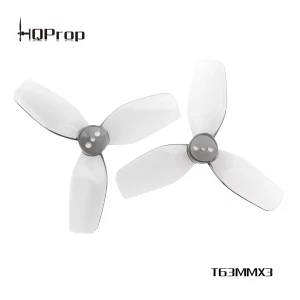 HQProp DT63MMX3 V2 Grey Props for Cinewhoops (4 Pack) - Grey 4 - HQProp