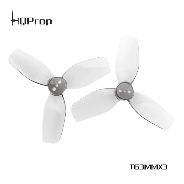 HQProp DT63MMX3 V2 Grey Props for Cinewhoops (4 Pack) - Grey 2 - HQProp