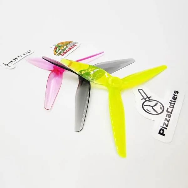 HQProp Pizza Cutters 5037 Propellers (2CW+2CCW) - Pick your Color - Image 3