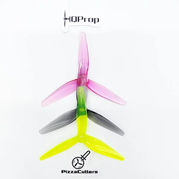 HQProp Pizza Cutters 5037 Propellers (2CW+2CCW) - Pick your Color