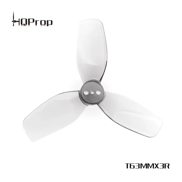HQProp DT63MMX3 V2 Grey Props for Cinewhoops (4 Pack) - Grey - Image 3