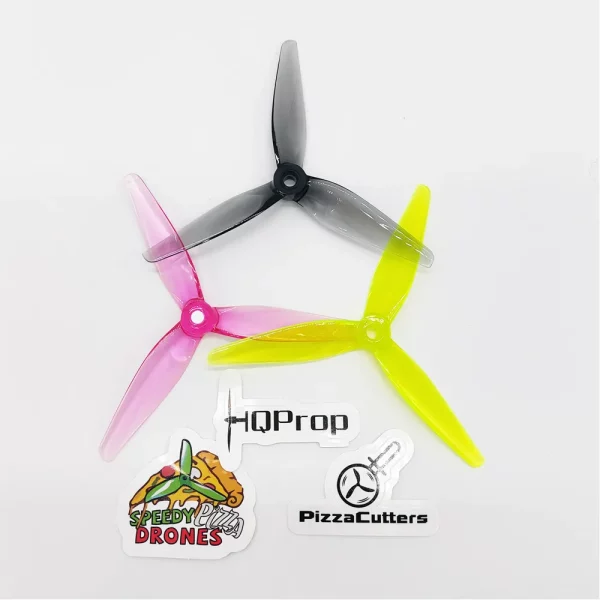 HQProp Pizza Cutters 5037 Propellers (2CW+2CCW) - Pick your Color - Image 2