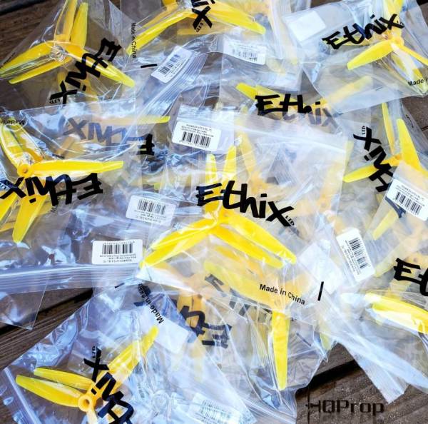 HQProp Ethix P3.3 Mango Lassi 5.1x3.3x3 Propellers 1 - Ethix