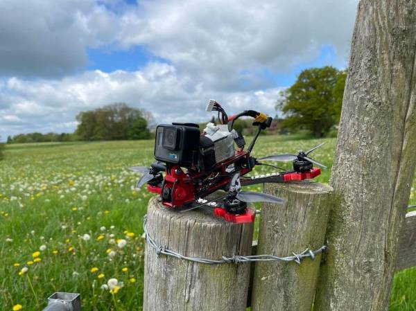 DLQFPV DCJ5 Deadcat Cinematic / Freestyle Frame - Image 6