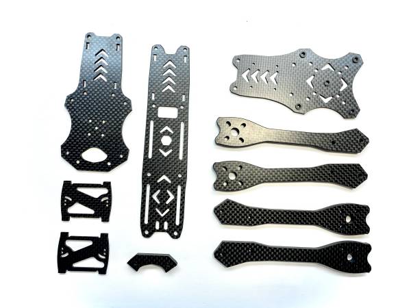 SmoothStyle 5inch Spare Parts 1 - MsmoothFPV