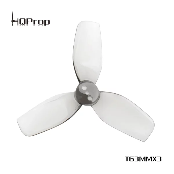 HQProp DT63MMX3 V2 Grey Props for Cinewhoops (4 Pack) - Grey