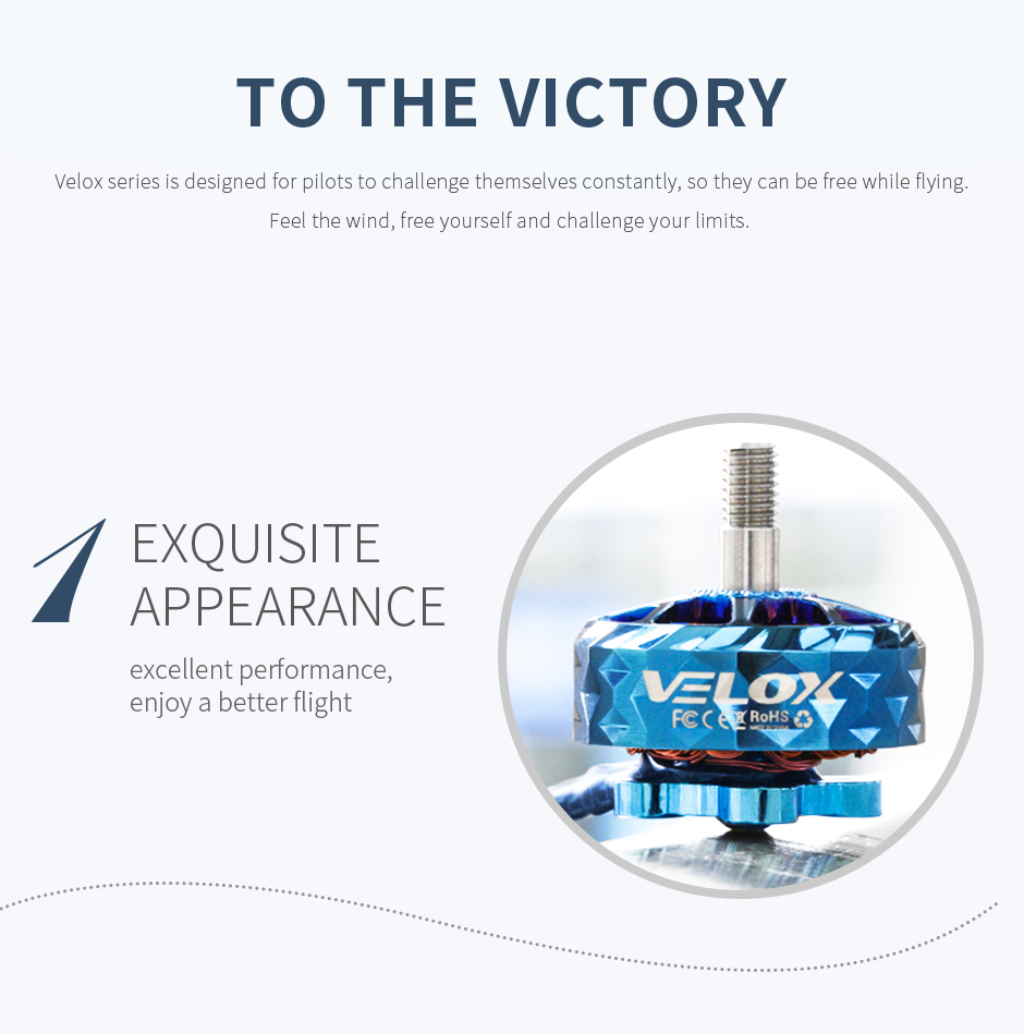 T-Motor VELOX VELOCE V2208 V2 1750Kv Motor 5 - T-Motor