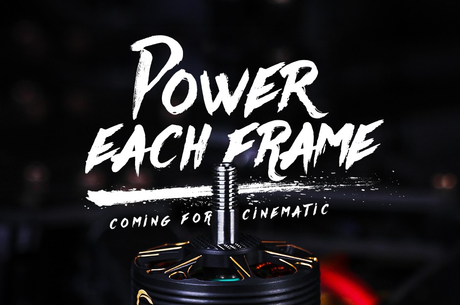 T-Motor Cine66 2812 Professional Cinematic FPV Motor - 925Kv 5 - T-Motor