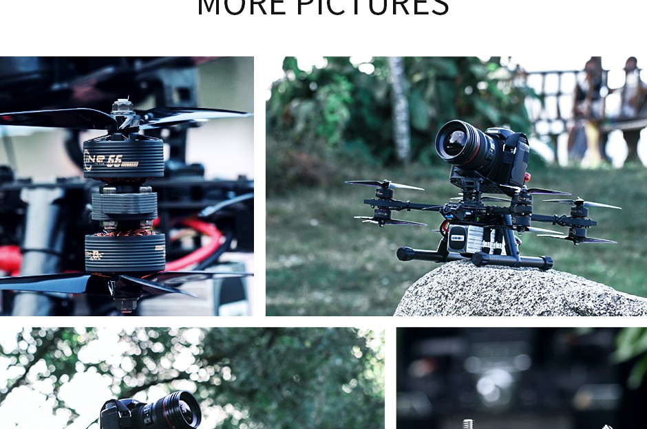 T-Motor Cine66 2812 Professional Cinematic FPV Motor - 925Kv 13 - T-Motor