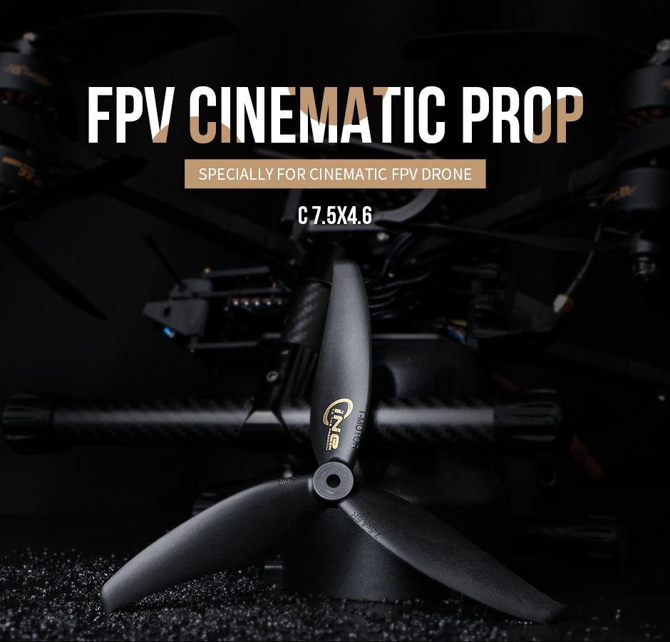 T-Motor C7.5x4.6 Professional Cinematic FPV Propeller (2pcs) 45 -