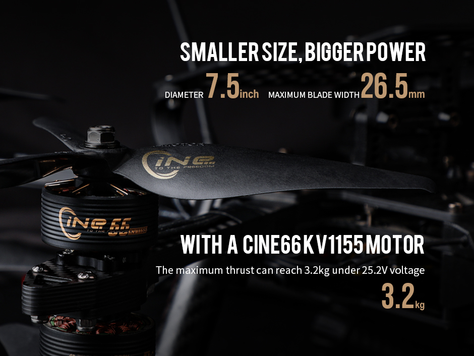 T-Motor C7.5x4.6 Professional Cinematic FPV Propeller (2pcs) 6 - T-Motor