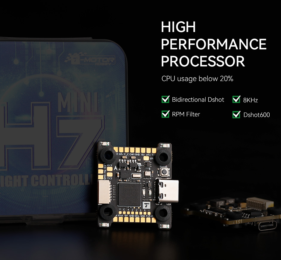 T-Motor DUAL BEC H7 MINI FC 6 - T-Motor