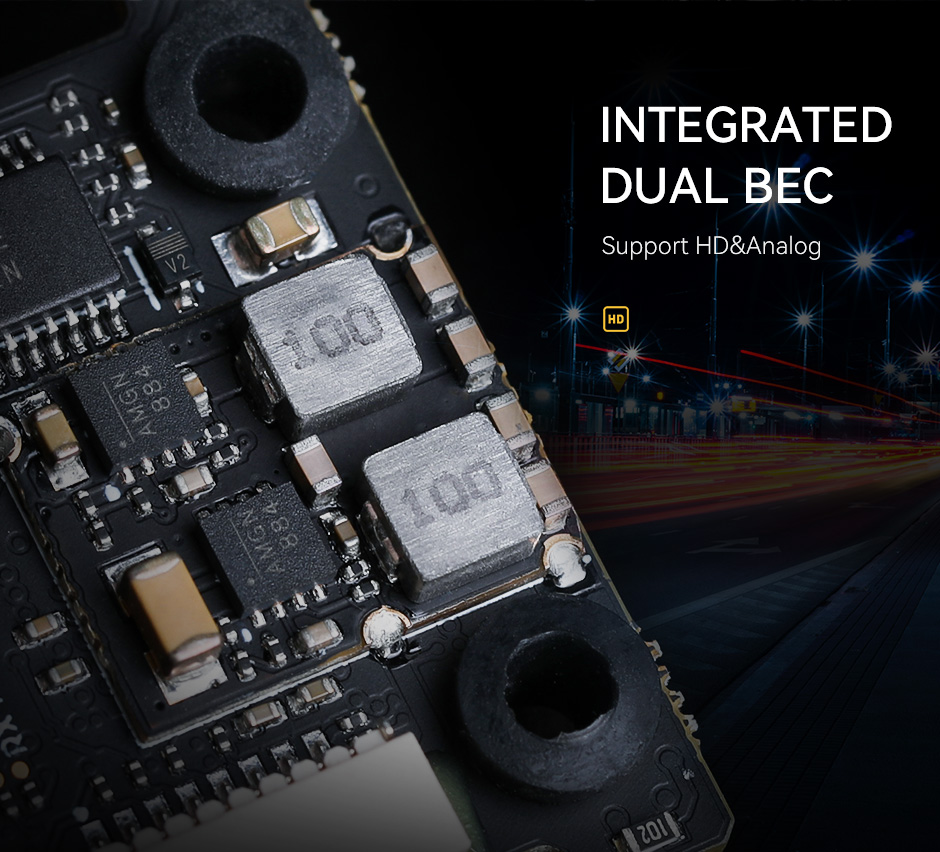 T-Motor DUAL BEC H7 MINI FC 9 - T-Motor