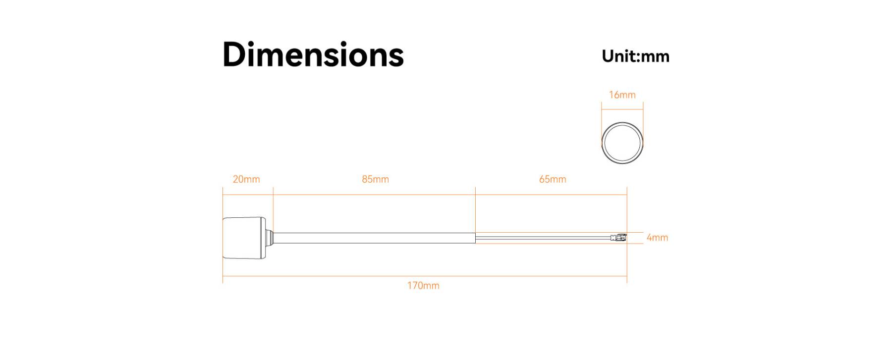 Compatible DJI O3 Antenna