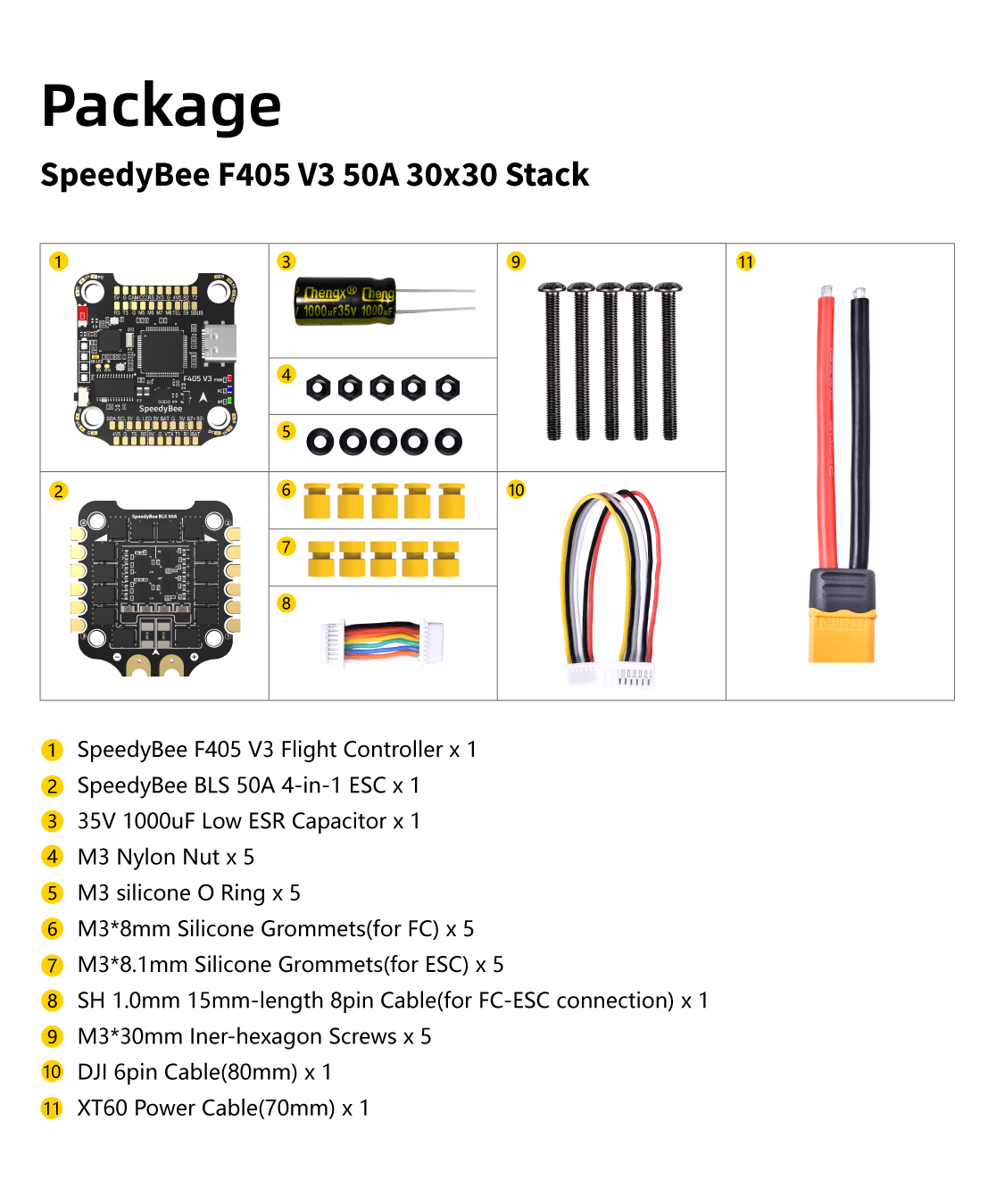 SpeedyBee F405 V3 STACK