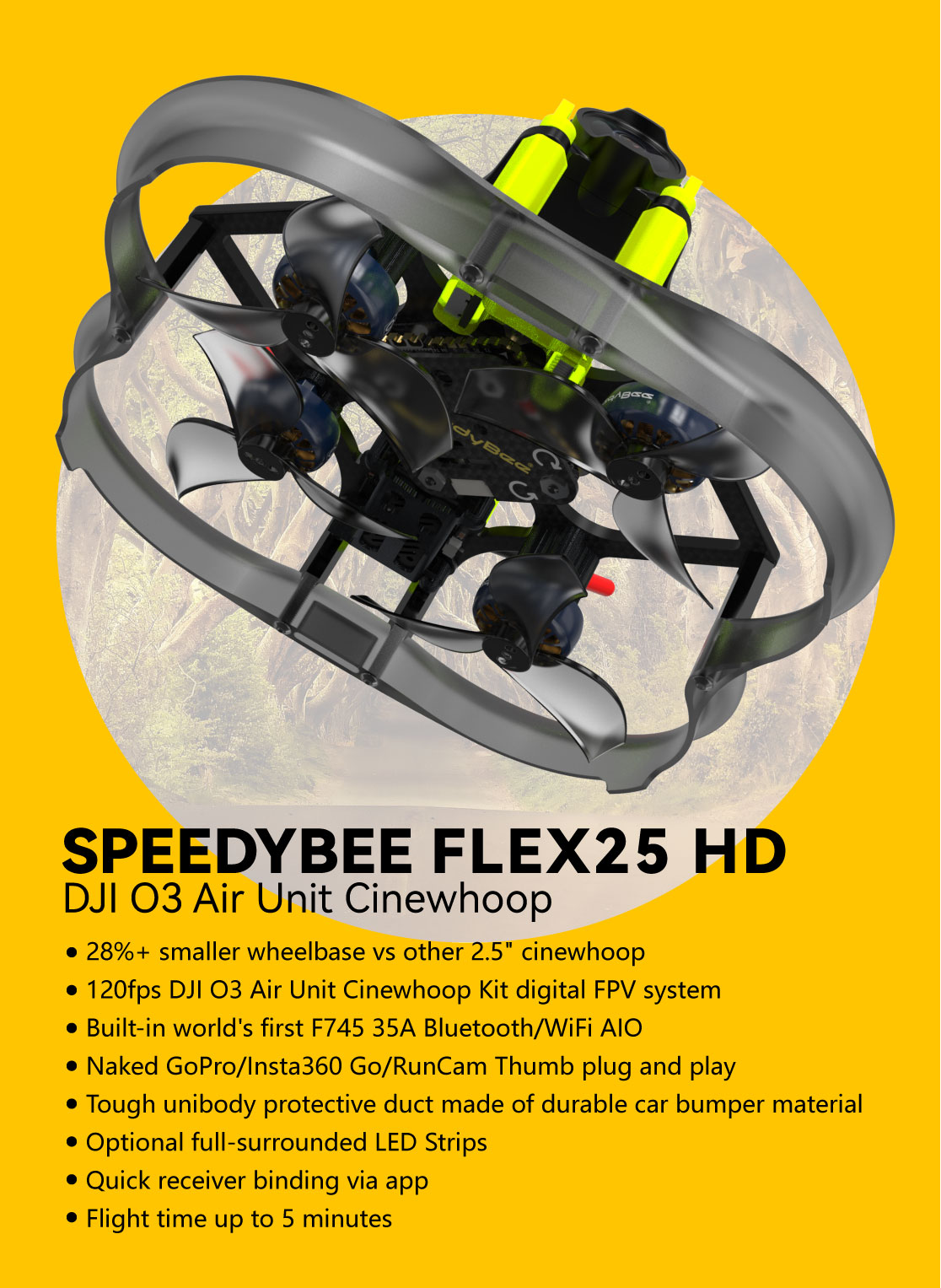SpeedyBee Flex25 HD O3