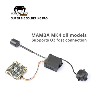 Diatone MAMBA MK4 F722 APP Flight Controller 45A 128K 3-6S ESC Stack - 30mm/M3 2 - Diatone