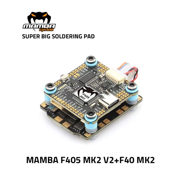 Diatone MAMBA F405MK2 V2 Flight Controller + F40MK2 Stack