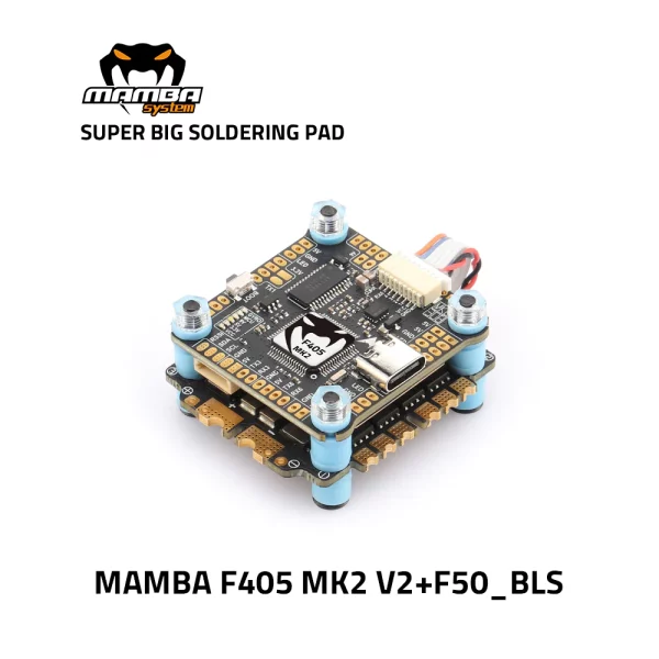 Diatone MAMBA F405MK2 V2 Flight Controller + F50 ESC Stack