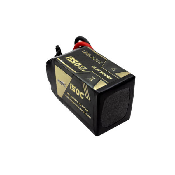 CNHL Ultra Black 1550mAh 22.2V 6S 150C Lipo Battery with XT60 Plug - Image 4