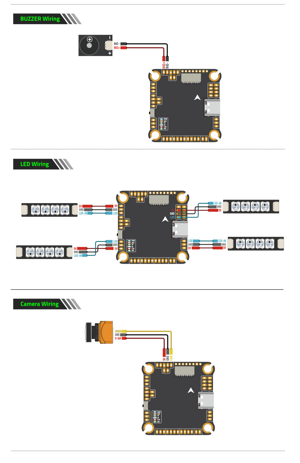 Diatone MAMBA F405MK2 V2 Flight Controller + F40MK2 Stack 11 - Diatone