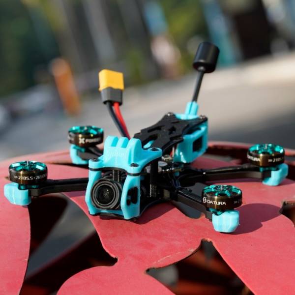 Foxeer Aura 4" Drone No Prop View /w Vista - PNP - Image 2