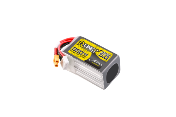 Tattu R-Line V5 850mAh 14.8V 150C 4S1P LiPo Battery Pack - Image 2