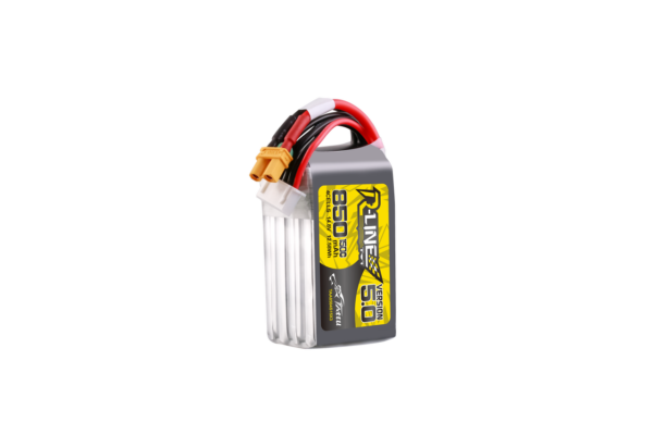 Tattu R-Line V5 850mAh 14.8V 150C 4S1P LiPo Battery Pack