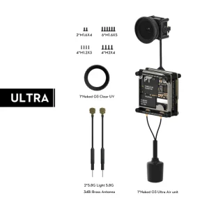 Flywoo Naked O3 Lite/Ultra Air Unit/Upgrade Case Kit 1 - Flywoo