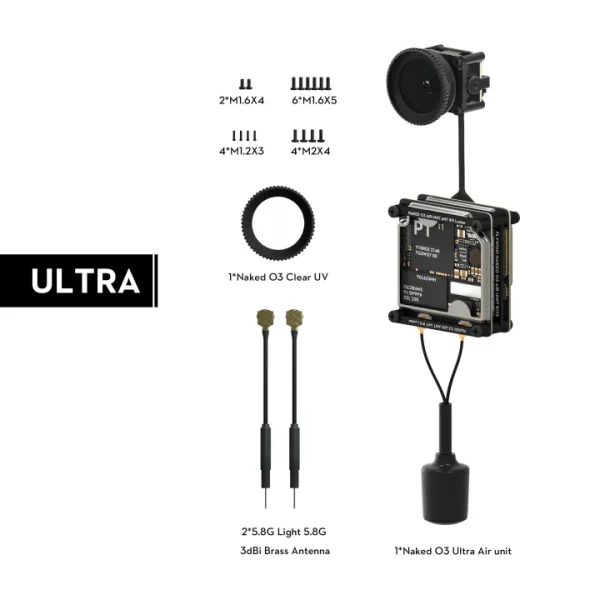 Flywoo Naked O3 Lite/Ultra Air Unit/Upgrade Case Kit - Image 2
