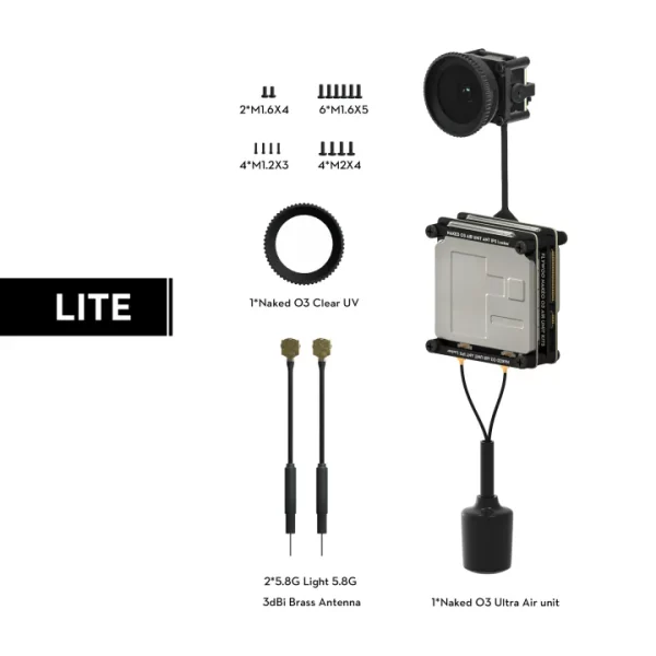 Flywoo Naked O3 Lite/Ultra Air Unit/Upgrade Case Kit - Image 3