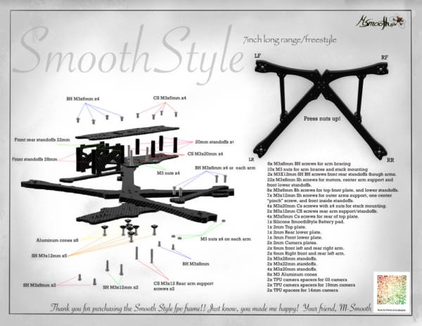 SmoothStyle 7inch Deadcat Frame 5 - MsmoothFPV