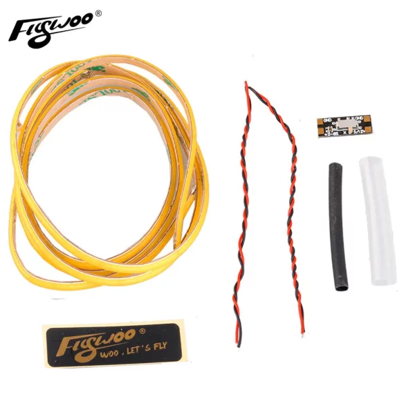 FLYWOO 12V Neon LED Strip 4mm x 1M with 12V BEC - Pick your Color - Image 11
