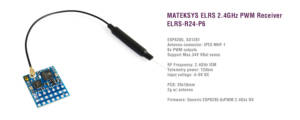 MATEK ELRS-R24-P6 ELRS 2.4GHZ PWM RECEIVER 7 - Matek Systems