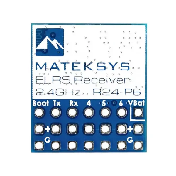 MATEK ELRS-R24-P6 ELRS 2.4GHZ PWM RECEIVER 3 - Matek Systems