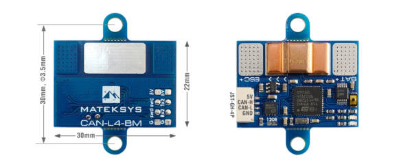 Matek AP_Periph DroneCAN Digital Power Monitor 3 - Matek Systems