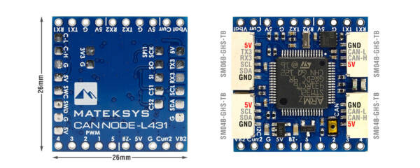 Matek AP_Periph CAN Adapter Node L431