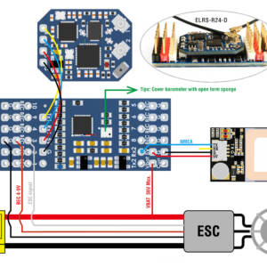 Matek CRSF-PWM Converter with Variometer 1 - Matek Systems