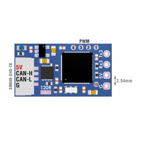 Matek AP_Periph CAN RC Input Adapter