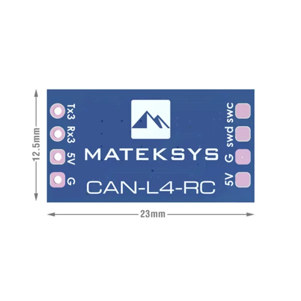 Matek AP_Periph CAN RC Input Adapter 2 - Matek Systems