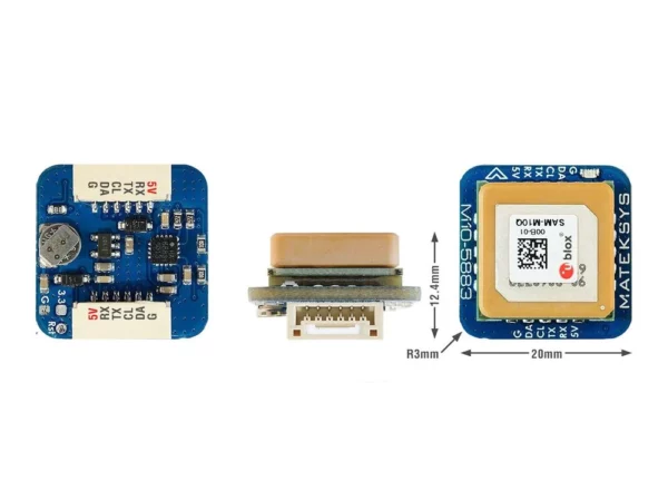 Matek GNSS & Compass, M10Q-5883 3 - Matek Systems