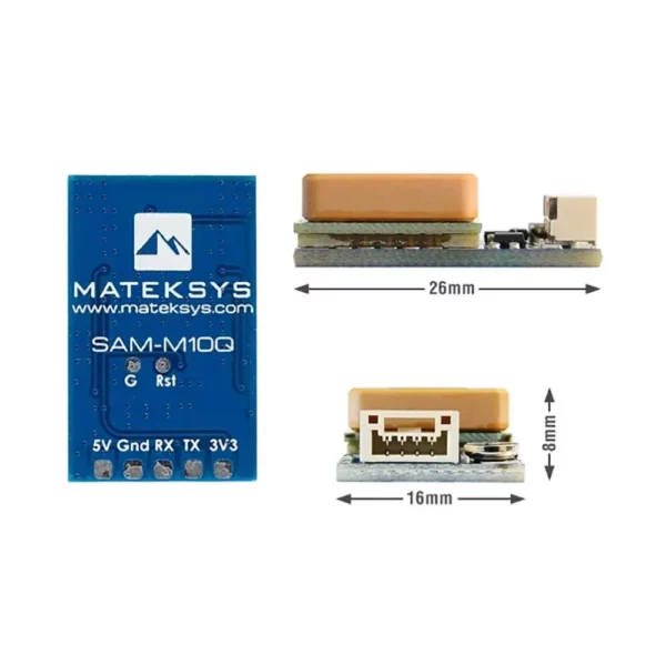 Matek GNSS, SAM-M10Q 4 - Matek Systems