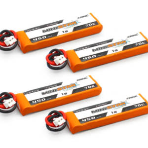 CNHL MiniStar HV 450mah 1S 3.8v 70C Lipo Battery PH2.0 (4PCS)
