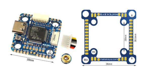 Matek F405 miniTE Flight Controller - Image 4