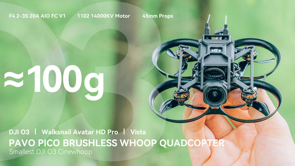 Pavo Pico Brushless Whoop Quadcopter