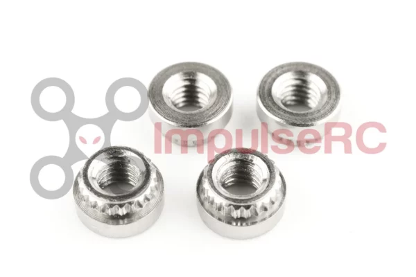 ImpulseRC M3 Pressnut Stainless Steel (4pcs)