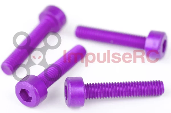 ImpulseRC Aluminum Cap Screw (Pick your Length and Color) 7 - ImpulseRC