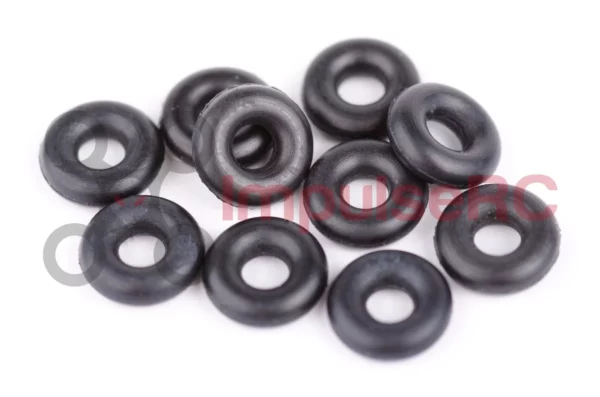 ImpulseRC Black O-Ring Vibration Dampener (10pcs) 1 - ImpulseRC